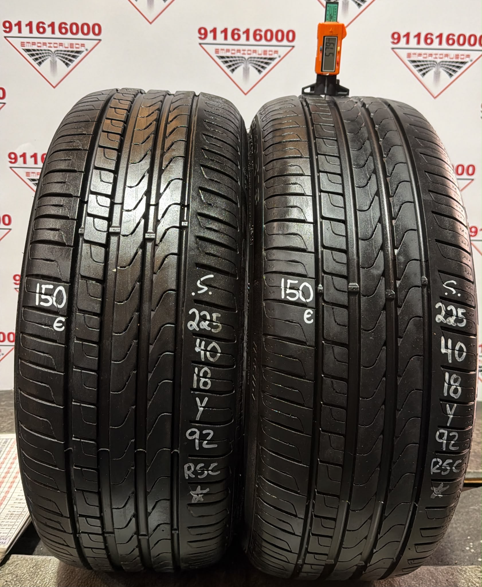 PIRELLI  USADO RSC 225/40 R18 92 Y